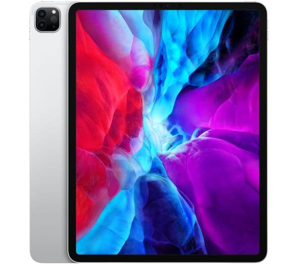 APPLE 12.9” iPad Pro (2020) - 128 GB, Silver - Image 1