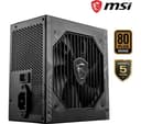 MSI MAG A650BN 650W Power Supply Black thumbnail 4