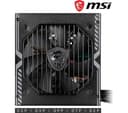MSI MAG A650BN 650W Power Supply Black thumbnail 6