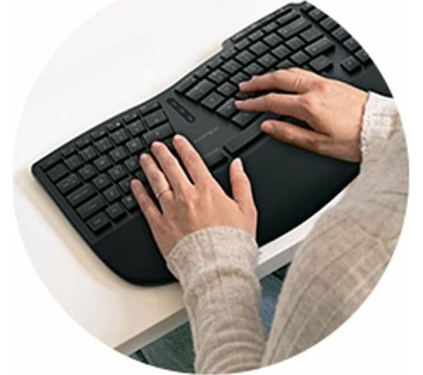 KENSINGTON Pro Fit Ergo KB675 EQ Wireless Keyboard - Black - Image 9