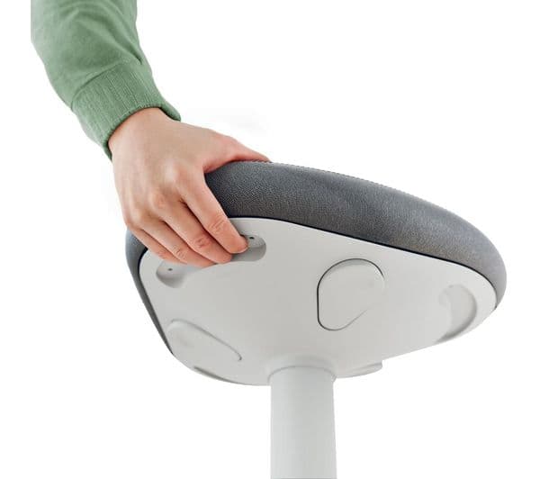 LEITZ Ergo Active Standing Stool - Grey - Image 5
