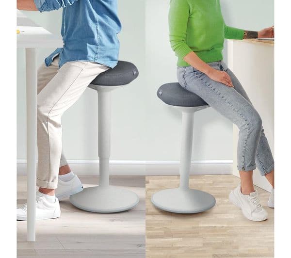 LEITZ Ergo Active Standing Stool - Grey - Image 7