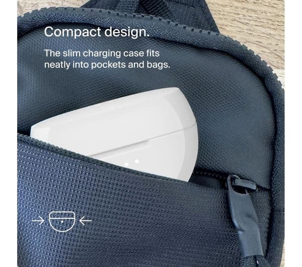 Belkin SoundForm Rhythm Earbuds White - Image 7