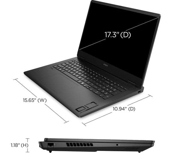 HP OMEN 17-db0509na 17.3" Gaming Laptop - AMD Ryzen 9, RTX 4060, 1 TB SSD - Image 5