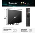 Hisense 43" A7Q 4K thumbnail 2