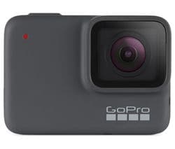 GoPro Hero 7 4K HD Digital Action Camera, 10MP -  Silver - Image 1