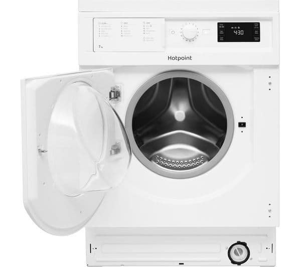 HOTPOINT BI WMHG 71284 UK Integrated 7 kg 1200 Spin Washing Machine - Image 1