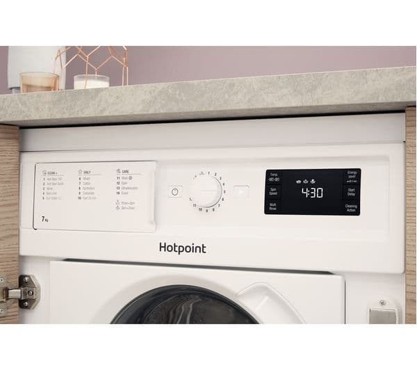 HOTPOINT BI WMHG 71284 UK Integrated 7 kg 1200 Spin Washing Machine - Image 8