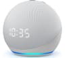 AMAZON Echo Dot (4th Gen) Smart Speaker & Clock with Alexa - Glacier White