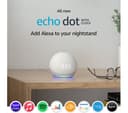 AMAZON Echo Dot (4th Gen) Smart Speaker & Clock with Alexa - Glacier White thumbnail 6