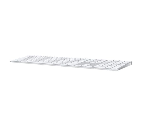 APPLE Magic Wireless Keyboard with Touch ID & Numeric Keypad - White & Silver - Image 4