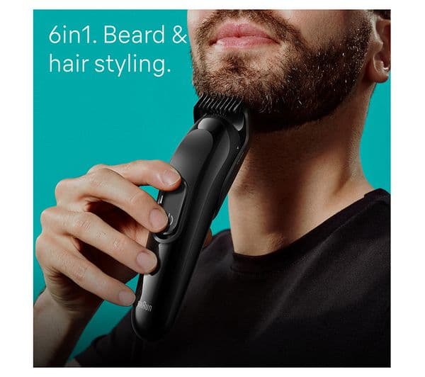 BRAUN Series 3 MGK3410 6-in-1 Styling Kit - Black - Image 6