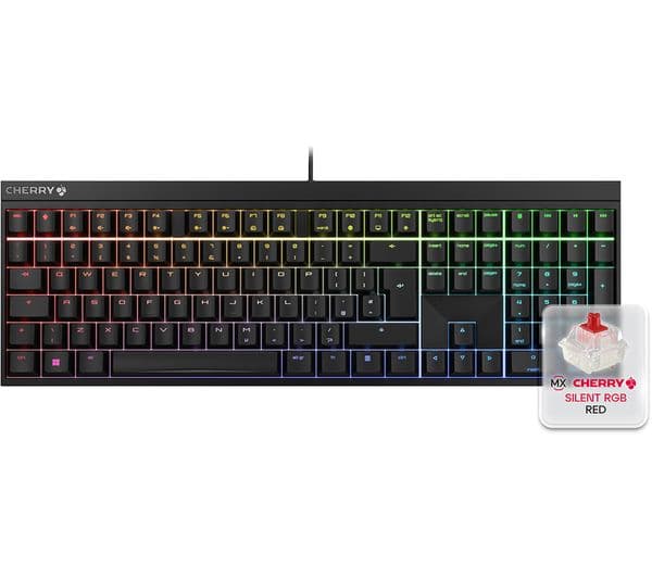 CHERRY MX 2.0S Mechanical Gaming Keyboard RGB UK QWERTY - Black - Image 1