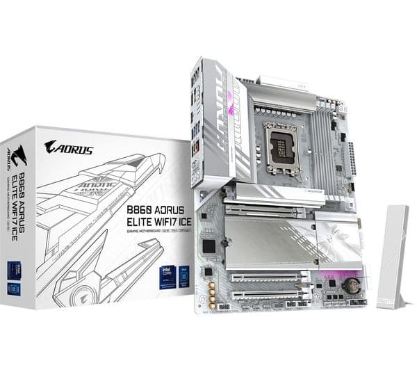 Gigabyte Aorus Elite B860 Motherboard White - Image 2