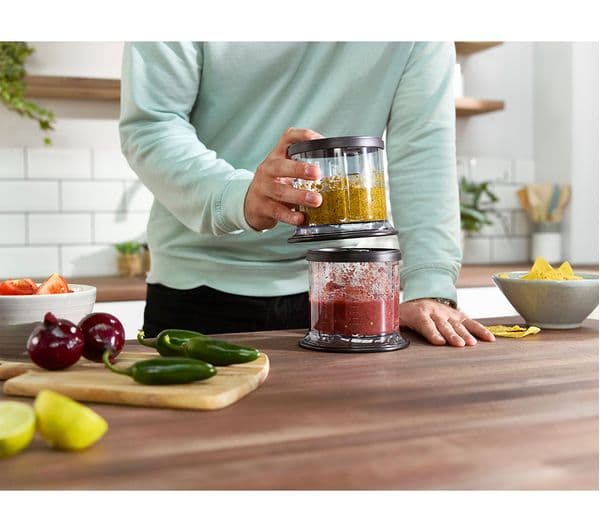 Ninja NJ1002UKBK Express Chop Mini Chopper & Blender Black - Image 4