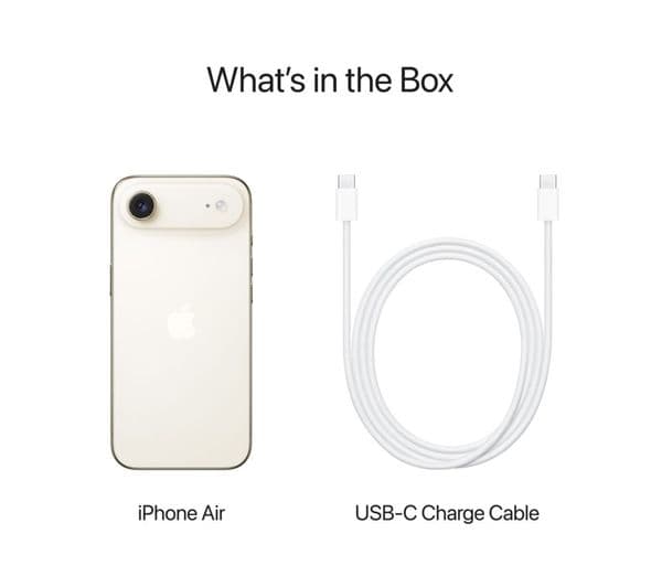 APPLE iPhone Air - 512 GB, Light Gold - Image 8