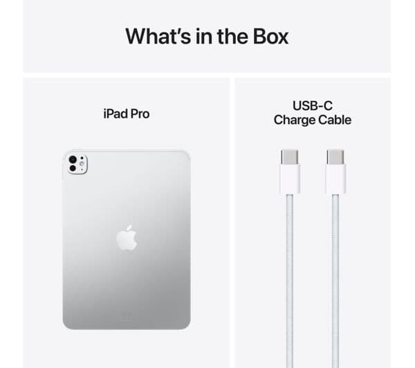 APPLE 11" iPad Pro (2025) - 256 GB, Silver - Image 9