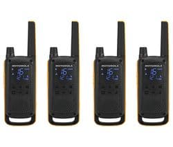 MOTOROLA TALKABOUT T82 Extreme Walkie Talkie - Quad