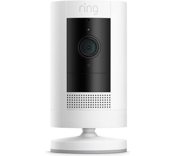 Ring Stick Up Cam Battery 3rd Gen White - Image 1