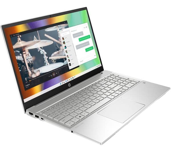 HP Pavilion 15-eh1507sa 15.6" Laptop - AMD Ryzen 5, 512 GB SSD, Natural Silver - Image 1
