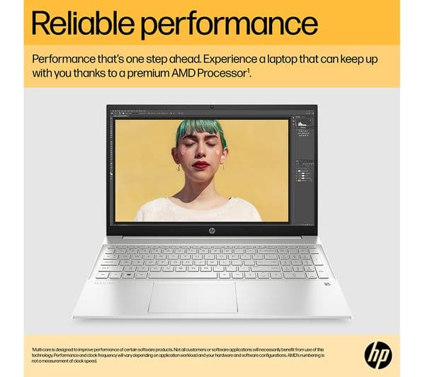 HP Pavilion 15-eh1507sa 15.6" Laptop - AMD Ryzen 5, 512 GB SSD, Natural Silver - Image 5