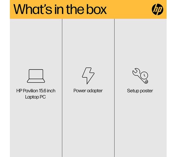 HP Pavilion 15-eh1507sa 15.6" Laptop - AMD Ryzen 5, 512 GB SSD, Natural Silver - Image 9