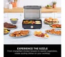Ninja Sizzle GR101UK Indoor Grill & Flat Plate - Grey thumbnail 2