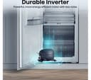 HISENSE RL3B303SAWE Integrated Tall Fridge - Fixed Hinge thumbnail 6