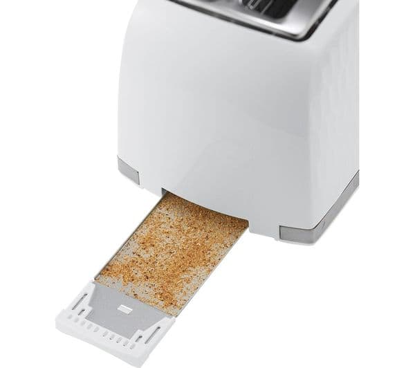 RUSSELL HOBBS Honeycomb 2-Slice Toaster - White - Image 3