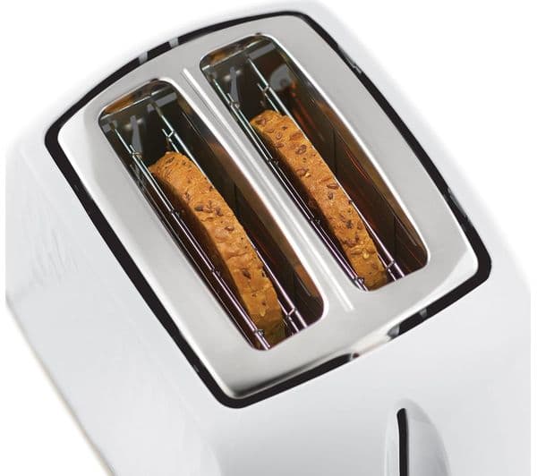 RUSSELL HOBBS Honeycomb 2-Slice Toaster - White - Image 5