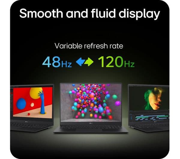 LG gram Pro 16 16Z90SP-K.AA78A1 16" OLED Laptop - Intel® Core™ Ultra 7, 1 TB SSD, Black - Image 7