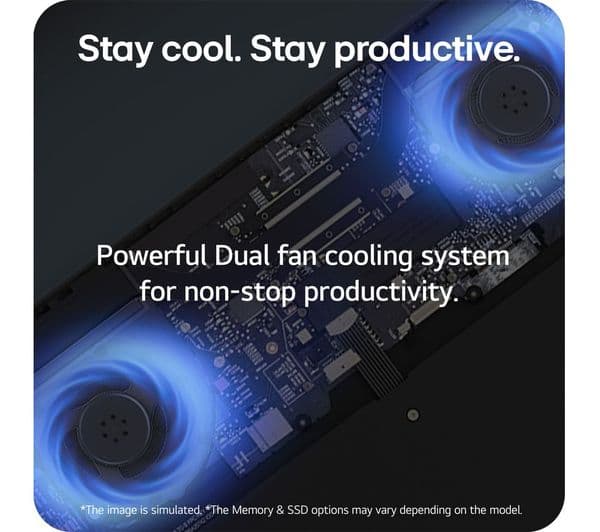 LG gram Pro 16 16Z90SP-K.AA78A1 16" OLED Laptop - Intel® Core™ Ultra 7, 1 TB SSD, Black - Image 10