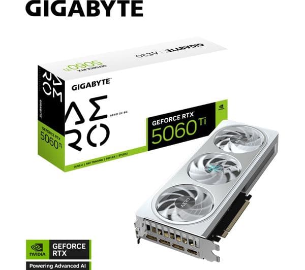 GIGABYTE GeForce RTX 5060 Ti 8 GB AERO OC Graphics Card - Image 9