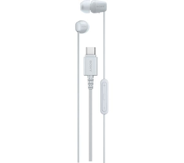Sony IER-EX15C Earbuds White - Image 1
