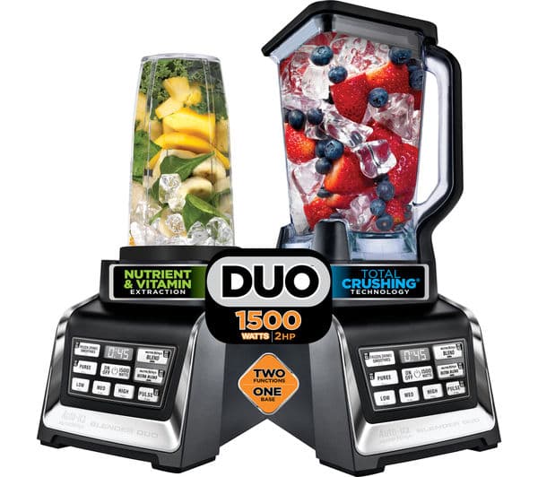 Ninja Nutri Ninja Duo BL642UK Blender - Black & Silver - Image 2