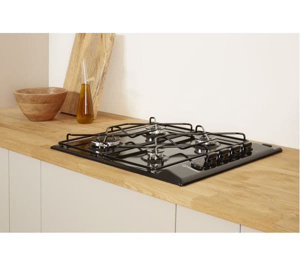 INDESIT PAA 642 /I 58 cm Gas Hob - Black - Image 4
