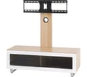 TTAP TVS1001 TV 1050 mm Stand with Bracket for up to 70" TVs - Light Oak thumbnail 4