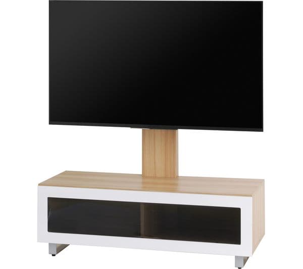 TTAP TVS1001 TV 1050 mm Stand with Bracket for up to 70" TVs - Light Oak - Image 5