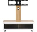 TTAP TVS1001 TV 1050 mm Stand with Bracket for up to 70" TVs - Light Oak thumbnail 6