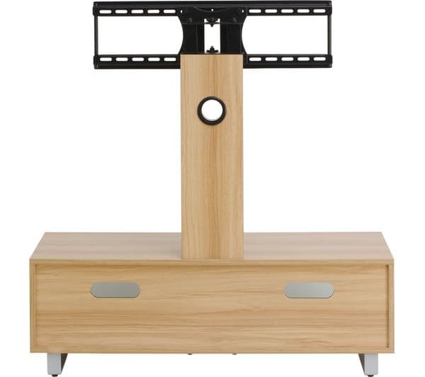 TTAP TVS1001 TV 1050 mm Stand with Bracket for up to 70" TVs - Light Oak - Image 7