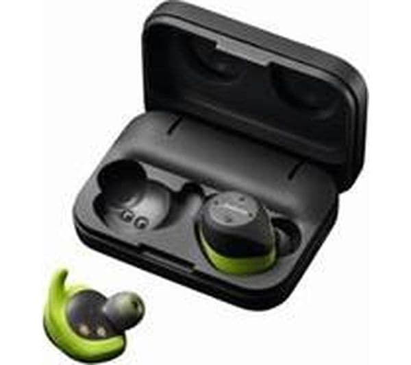 JABRA Elite Sport Wireless Bluetooth Headphones - Grey & Green - Image 7