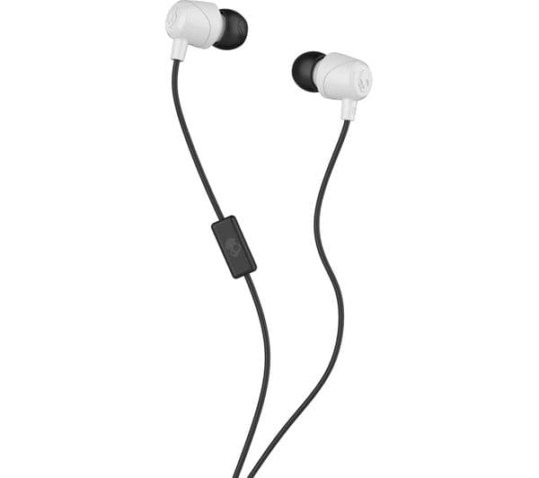 SKULLCANDY Jib Headphones - White & Black - Image 1