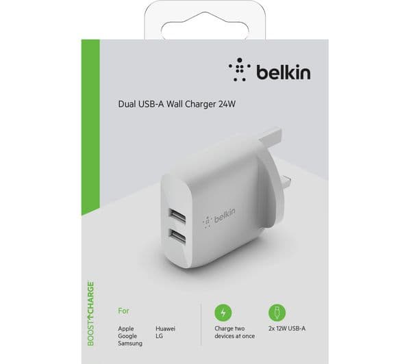 BELKIN BoostCharge Power Adapter White - Image 3