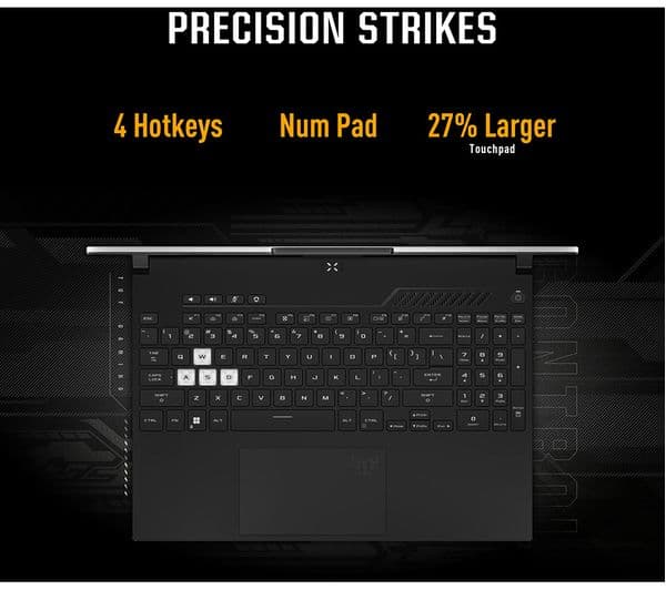 ASUS TUF Dash F15 15.6" Gaming Laptop - Intel® Core™ i5, RTX 3050, 512 GB SSD - Image 7