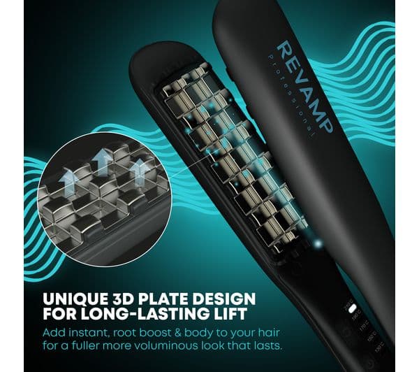 REVAMP Volume & Lift Ceramic Volumiser - Black - Image 2