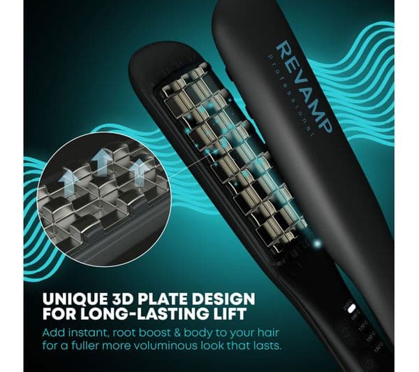 REVAMP Volume & Lift Ceramic Volumiser - Black - Image 9