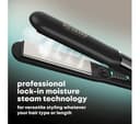 REVAMP Steamcare Ceramic Hair Straightener - Black thumbnail 8