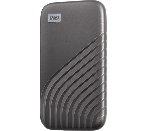 WD My Passport Portable External SSD - 1 TB, Space Grey - Image 1