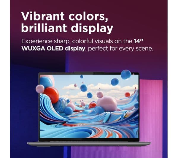 LENOVO Yoga Slim 7 14" Laptop - Intel® Core™ Ultra 5, 512 GB SSD, Grey - Image 3