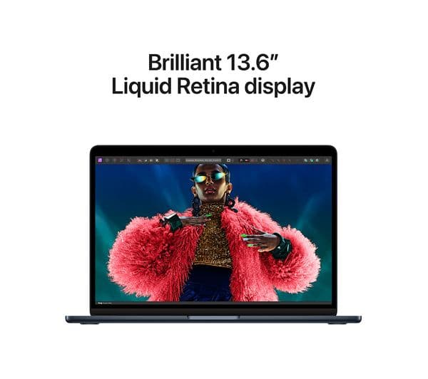 APPLE MacBook Air 13.6" (2024) - M3, 256 GB SSD, Midnight - Image 4